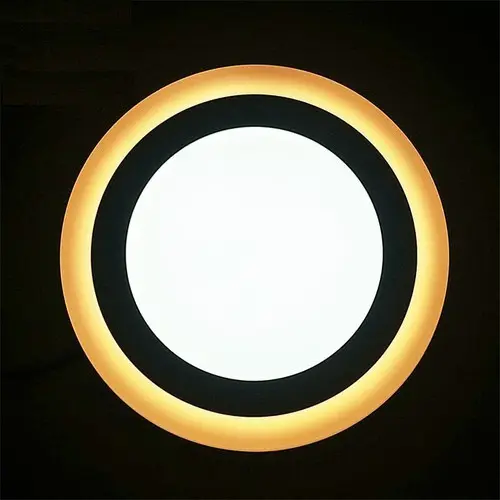 [HP024T-TV] 24W圓形表面安裝LED吸頂燈（雙色/三模式，白光/黃光）